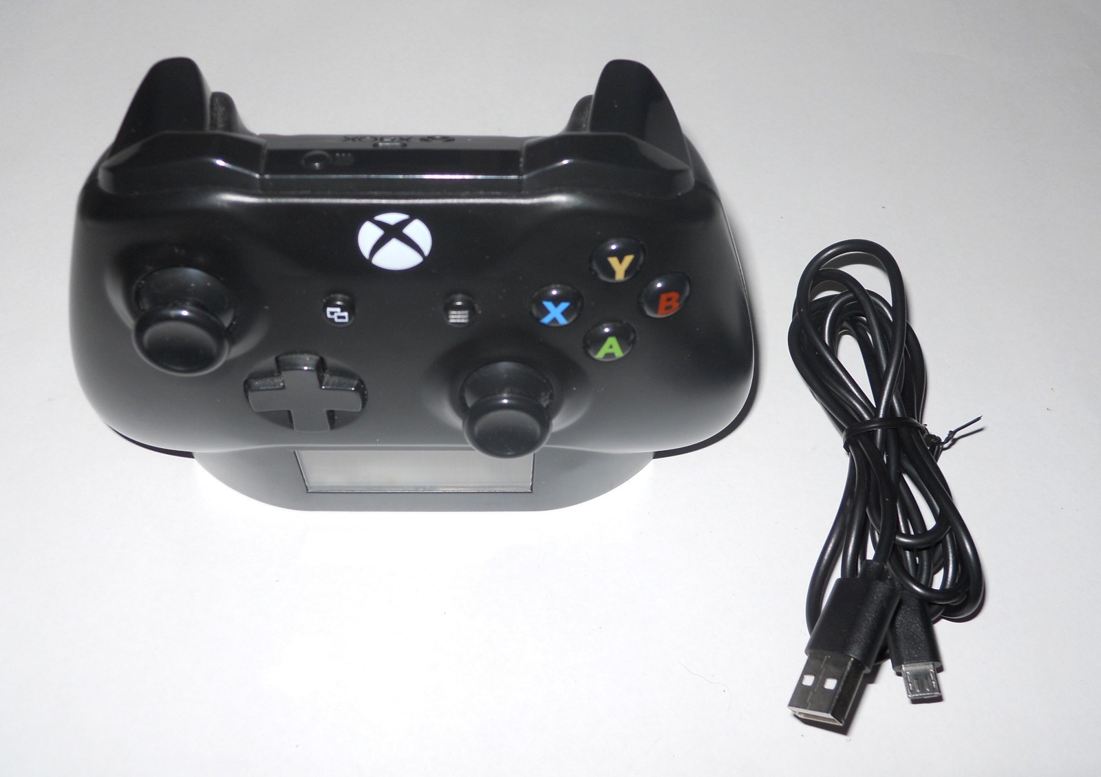 Xbox Black Controller Alarm Clock [Paladone] Microsoft Black USB Plug In