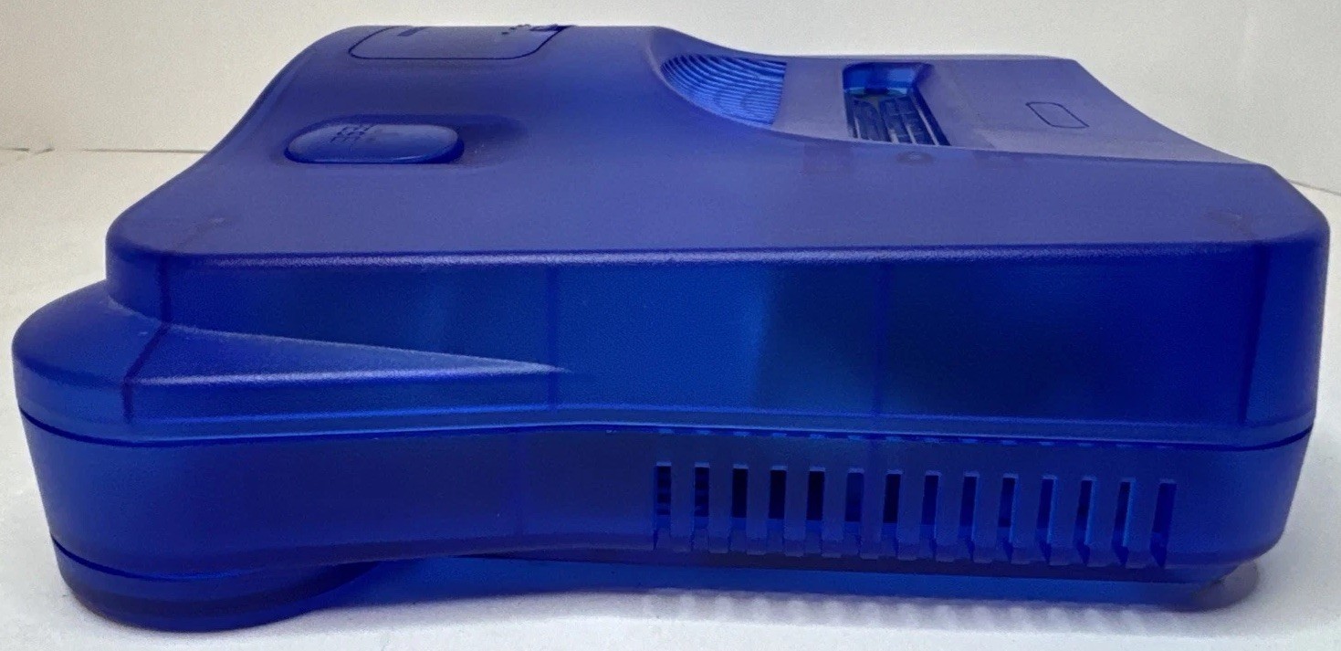 N64 Funtastic Translucent BLUE Nintendo-64 Gaming Console