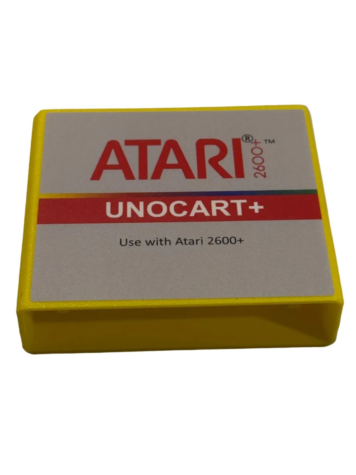 Unocart+ for Atari 2600+ 2600 Games Only Multi-Cart SD Cart Black Yellow