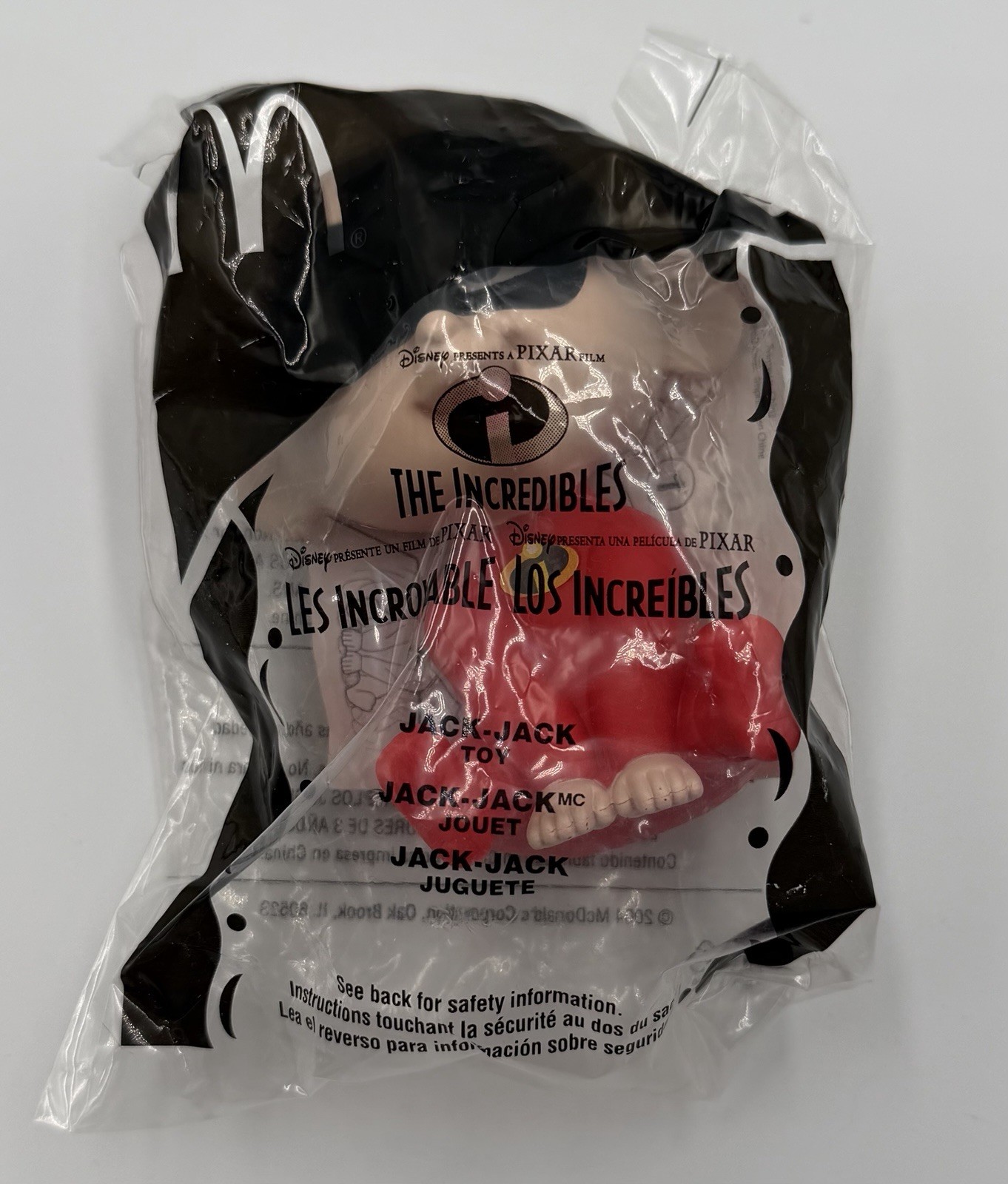 Brand New McDonalds The Incredibles Jack-Jack Promotional Toy 2004