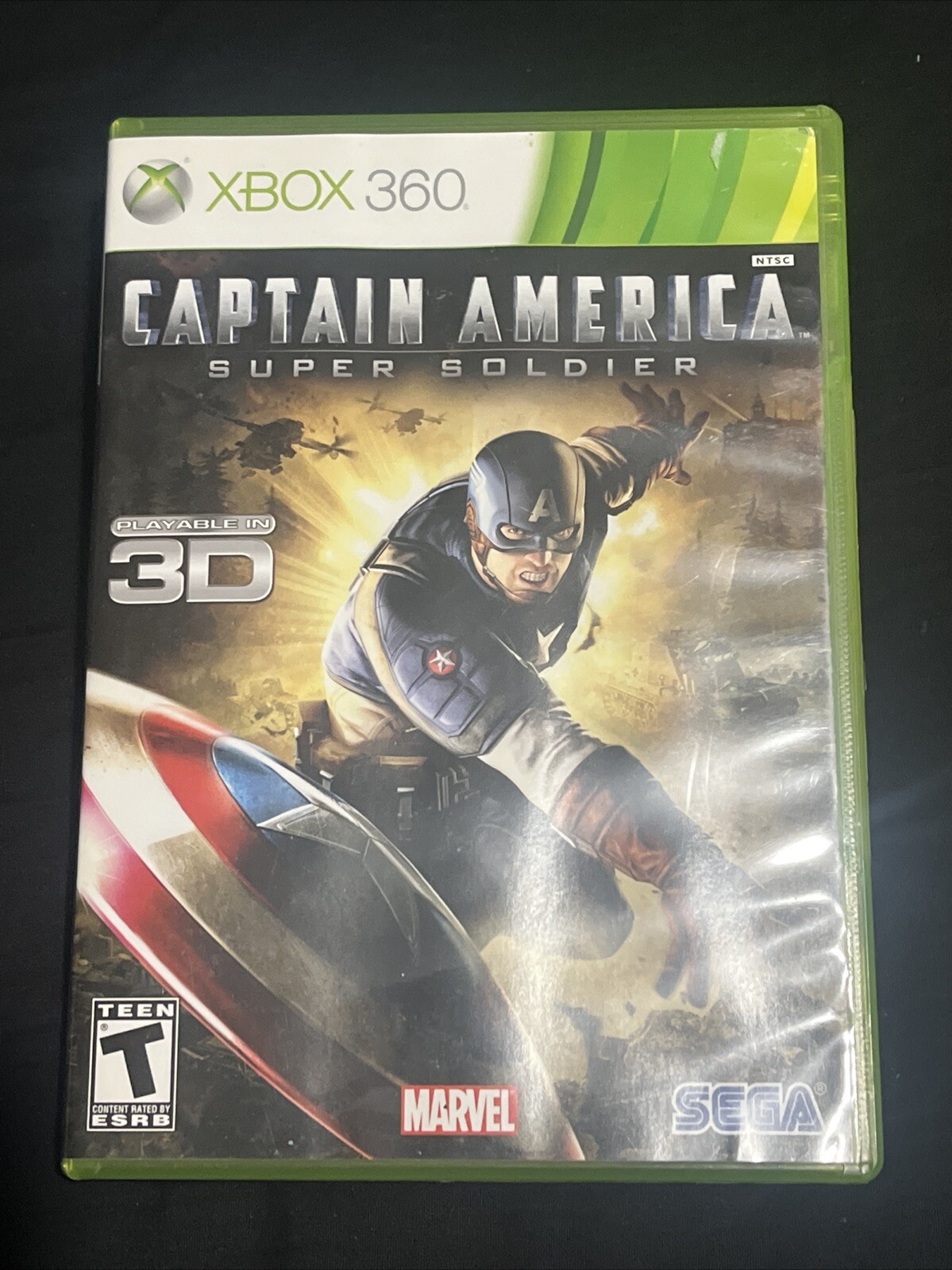 Captain America: Super Soldier (Microsoft Xbox 360, 2011) Complete