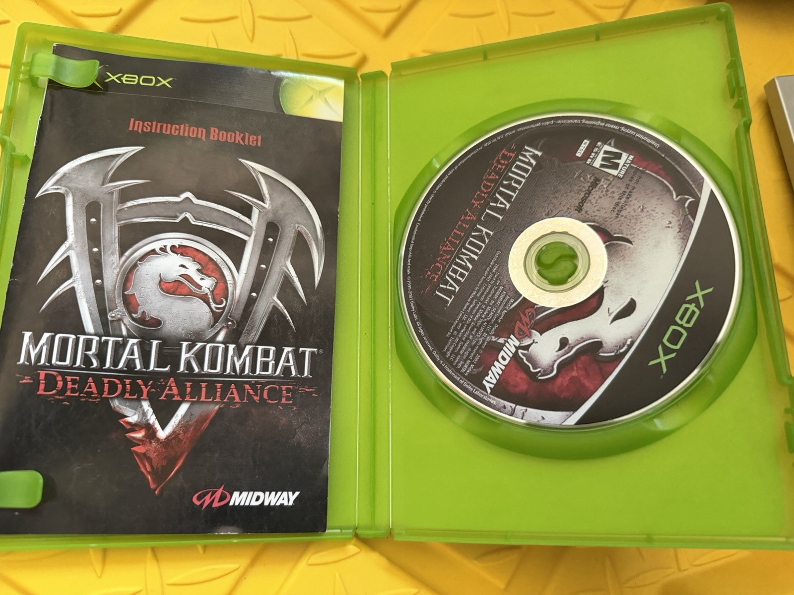 Mortal Kombat: Deadly Alliance – Microsoft Xbox – Complete In Box CIB
