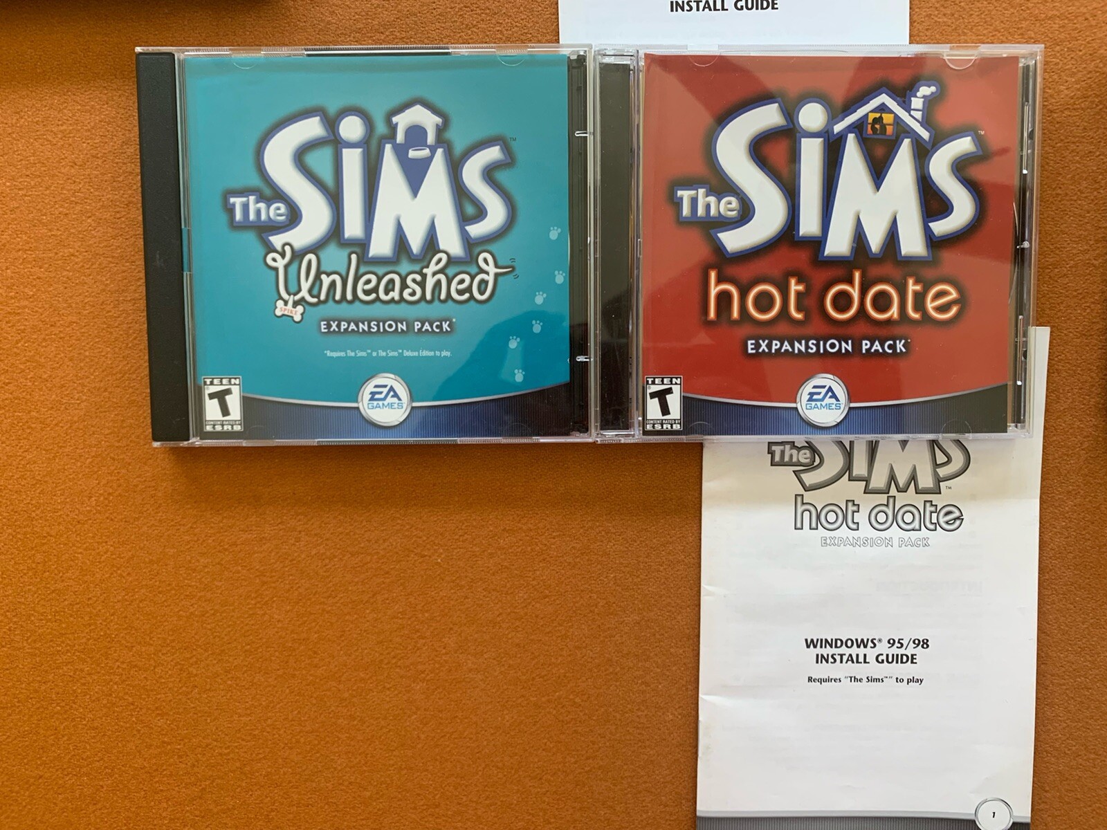 The Sims Original & Sims Medieval PC Games w/7 Expansion Packs & Instructions
