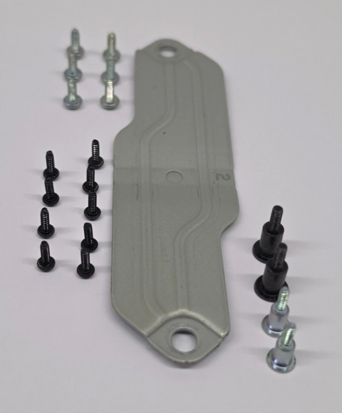 PlayStation 3 PS3 Super Slim CECH-4301C Heatsink Clamp & Internal Screws Set
