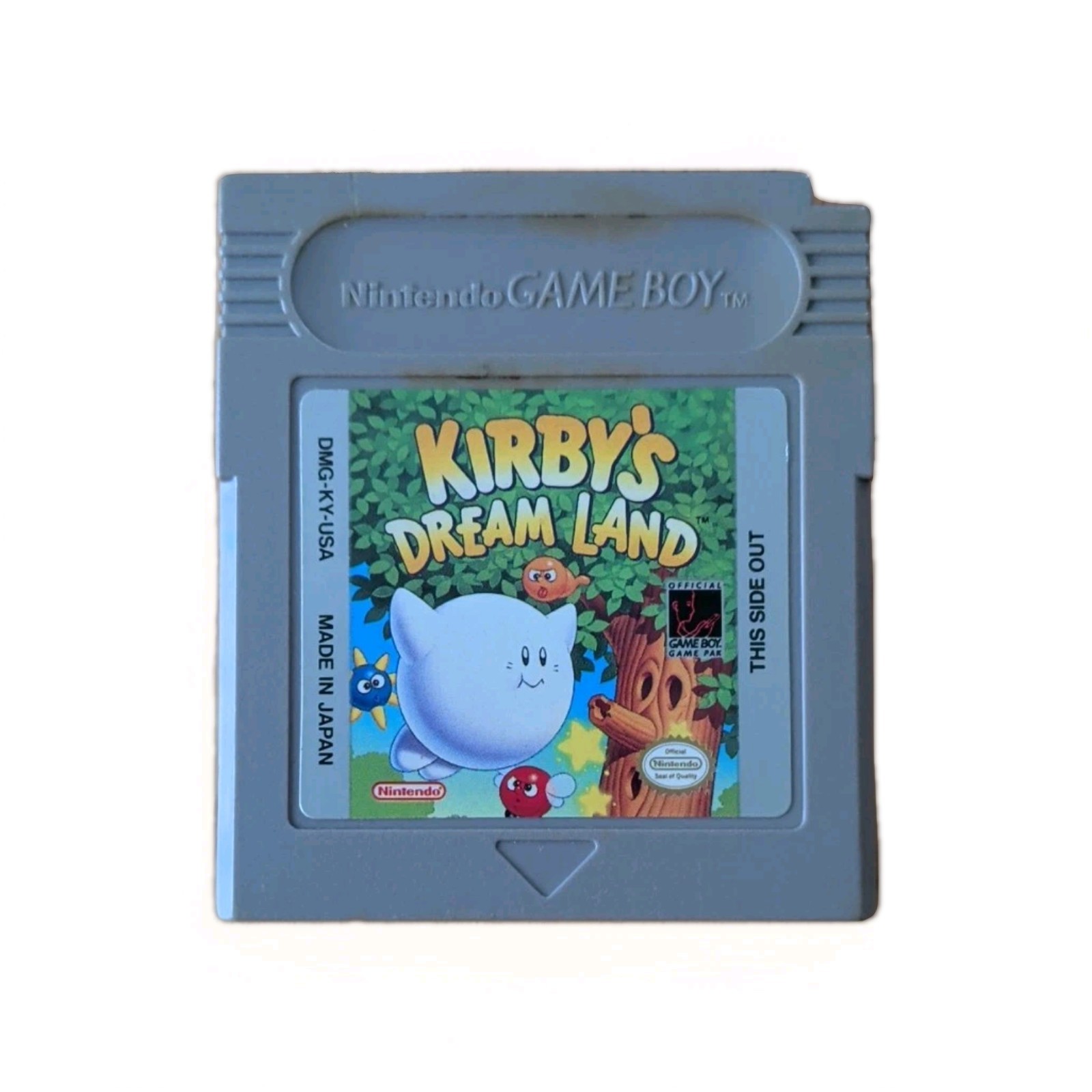 Original 1992 Nintendo GameBoy Game – KIRBY’S DREAM LAND