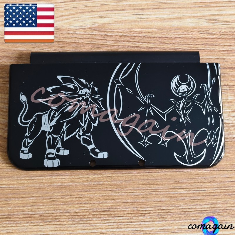 Replace For Nintendo New 3DS XL LL Top Bottom Housing Shell Cover Case (Ri Yue)