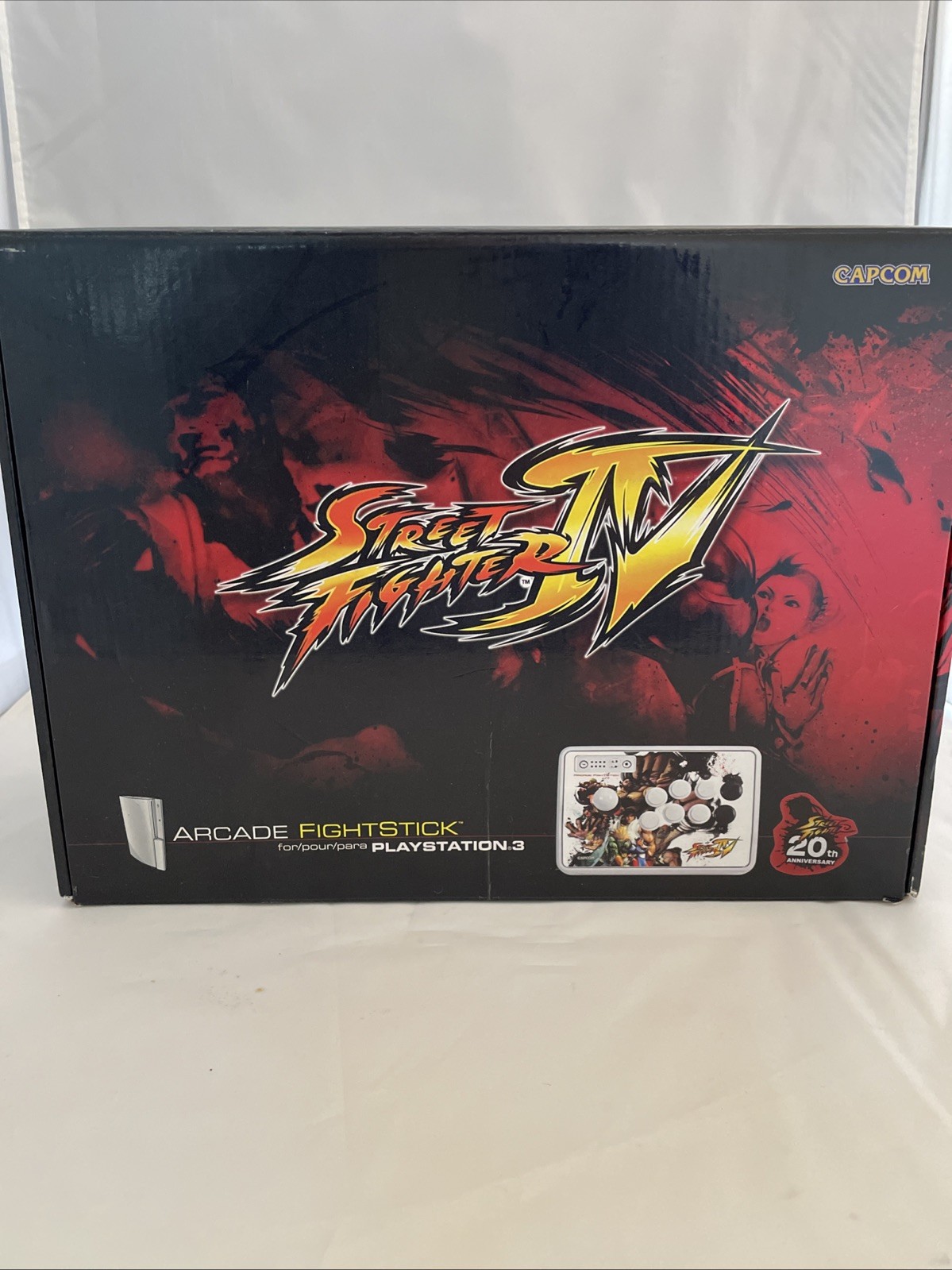 Mad Catz Capcom Street Fighter IV 8818 Fighting Stick For PS3 Collectors Edition