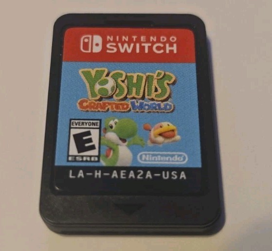 Yoshi’s Crafted World (Nintendo Switch, 2019) Game Only – Tested
