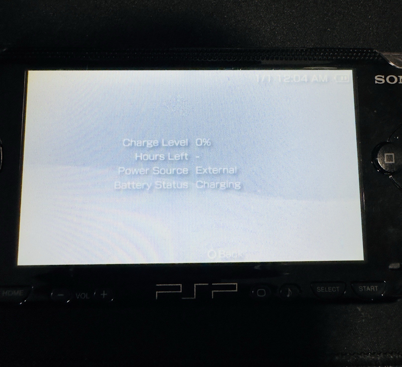 Sony PSP-1001 Black Console & 8 Games Bundle