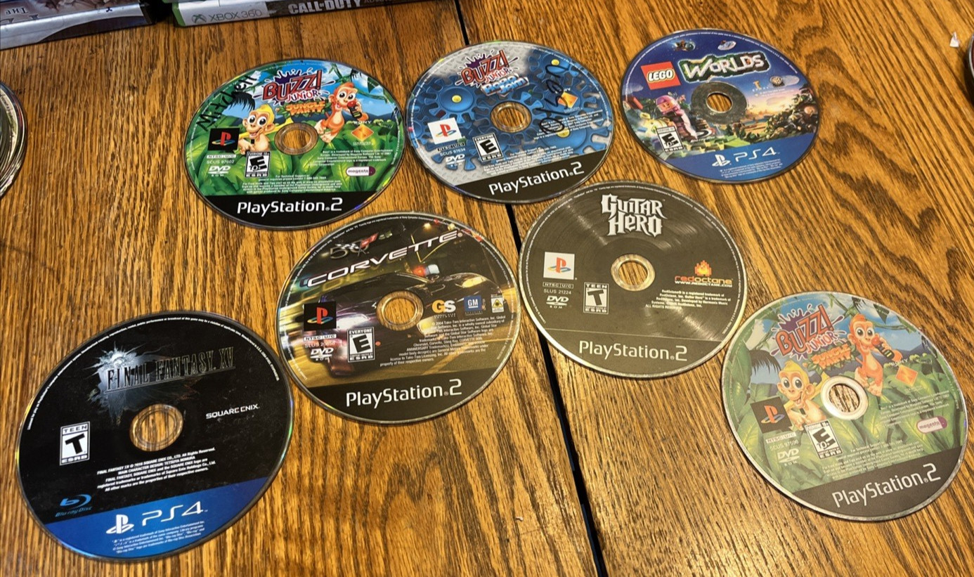 HUGE LOT 105+ Games PS2-3, GameCube, Wii, Ds, Xbox, PC Assorted Systems