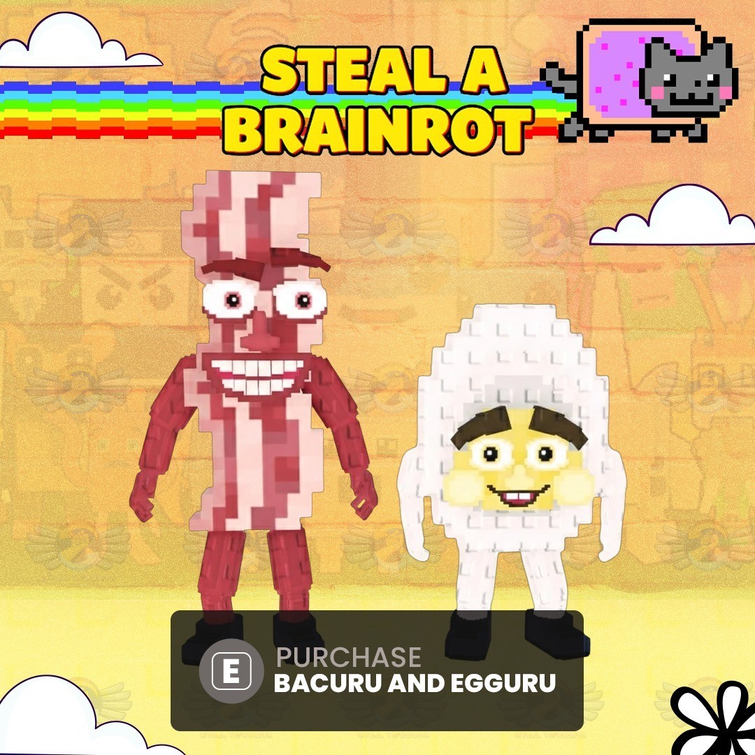 Bacuru and Egguru – Steal a Brainrot