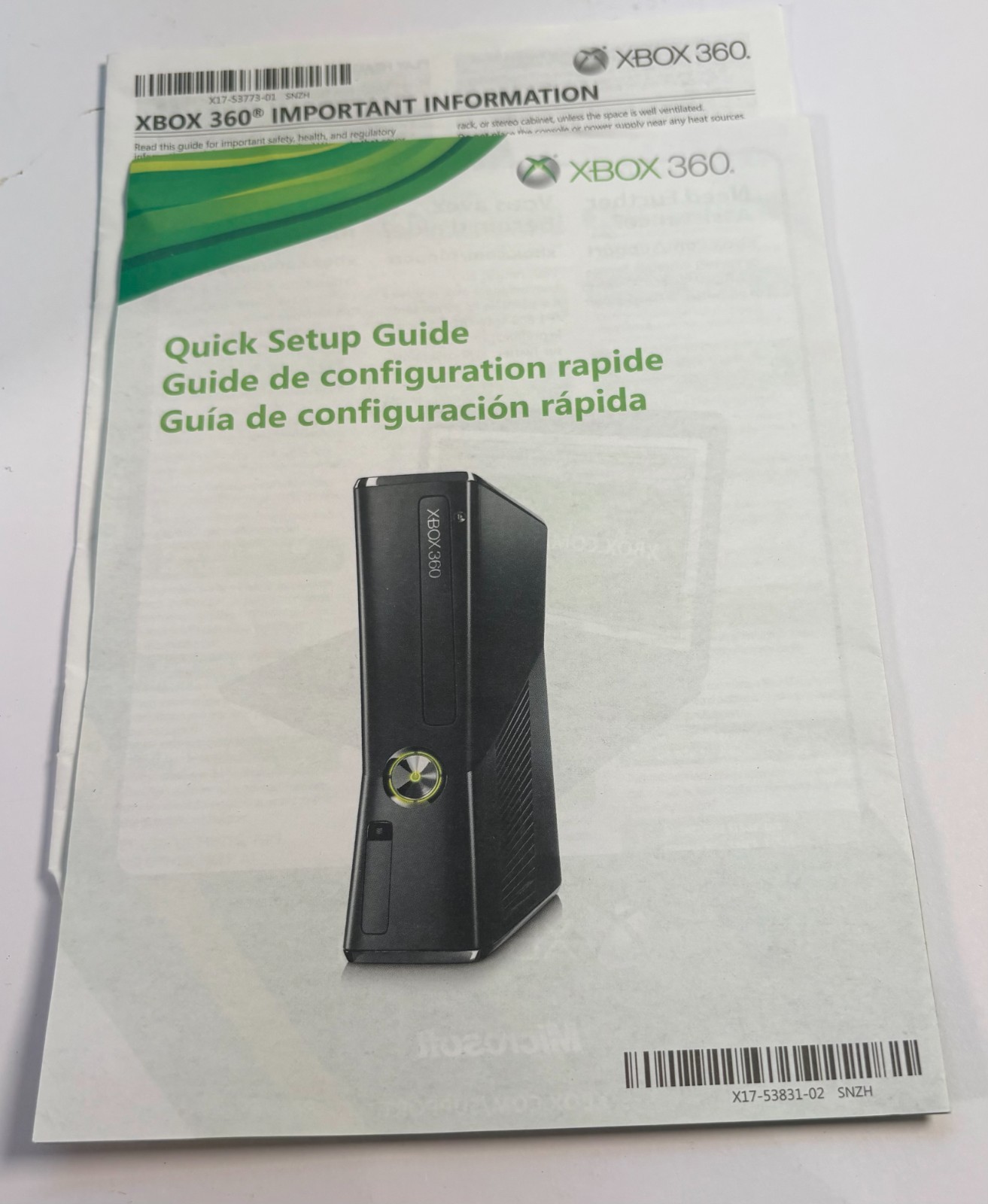 Microsoft Xbox 360 E 250GB Console Bundle Kinect Box Controller Tested Works