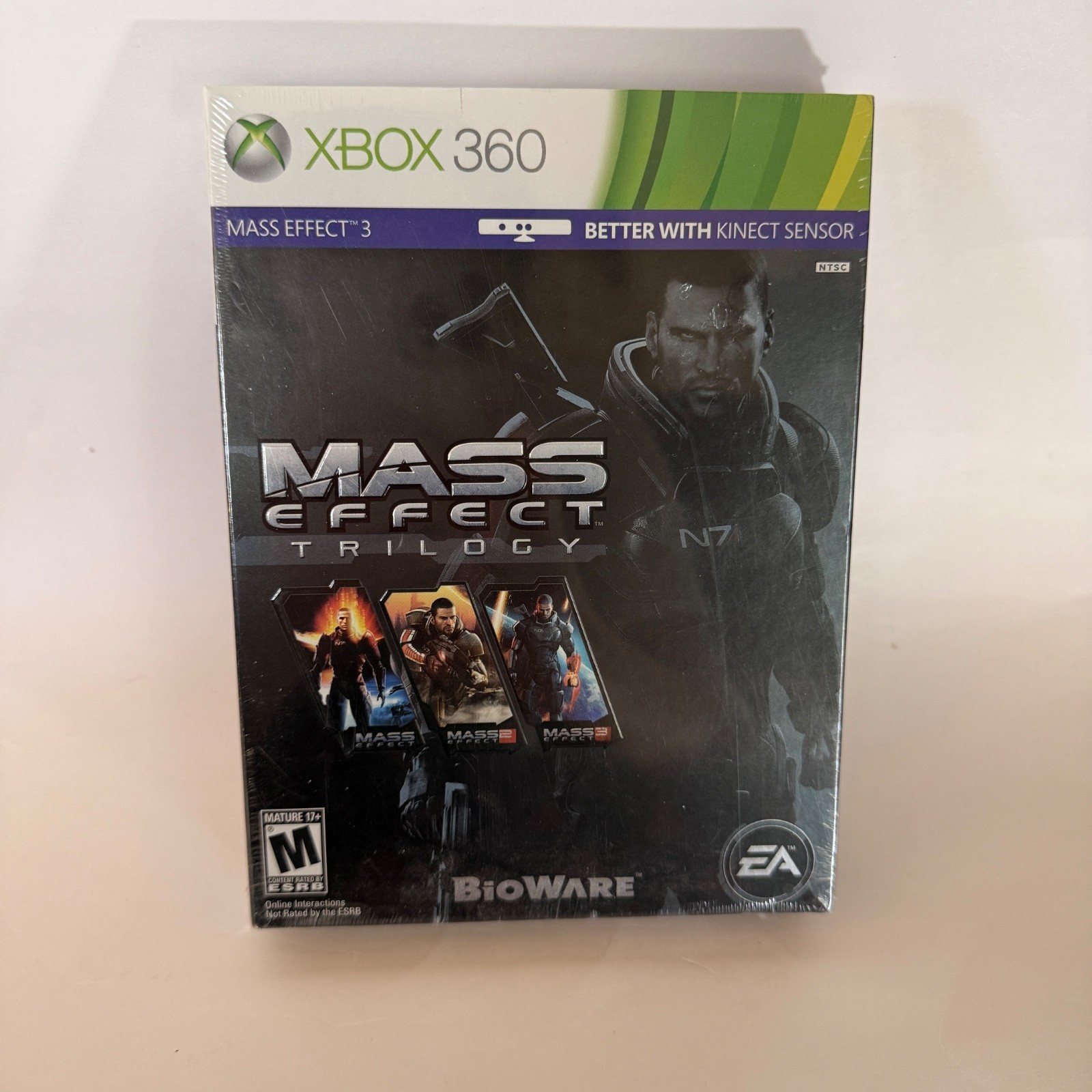 Mass Effect Trilogy (Microsoft Xbox 360, 2012) Brand New SEALED
