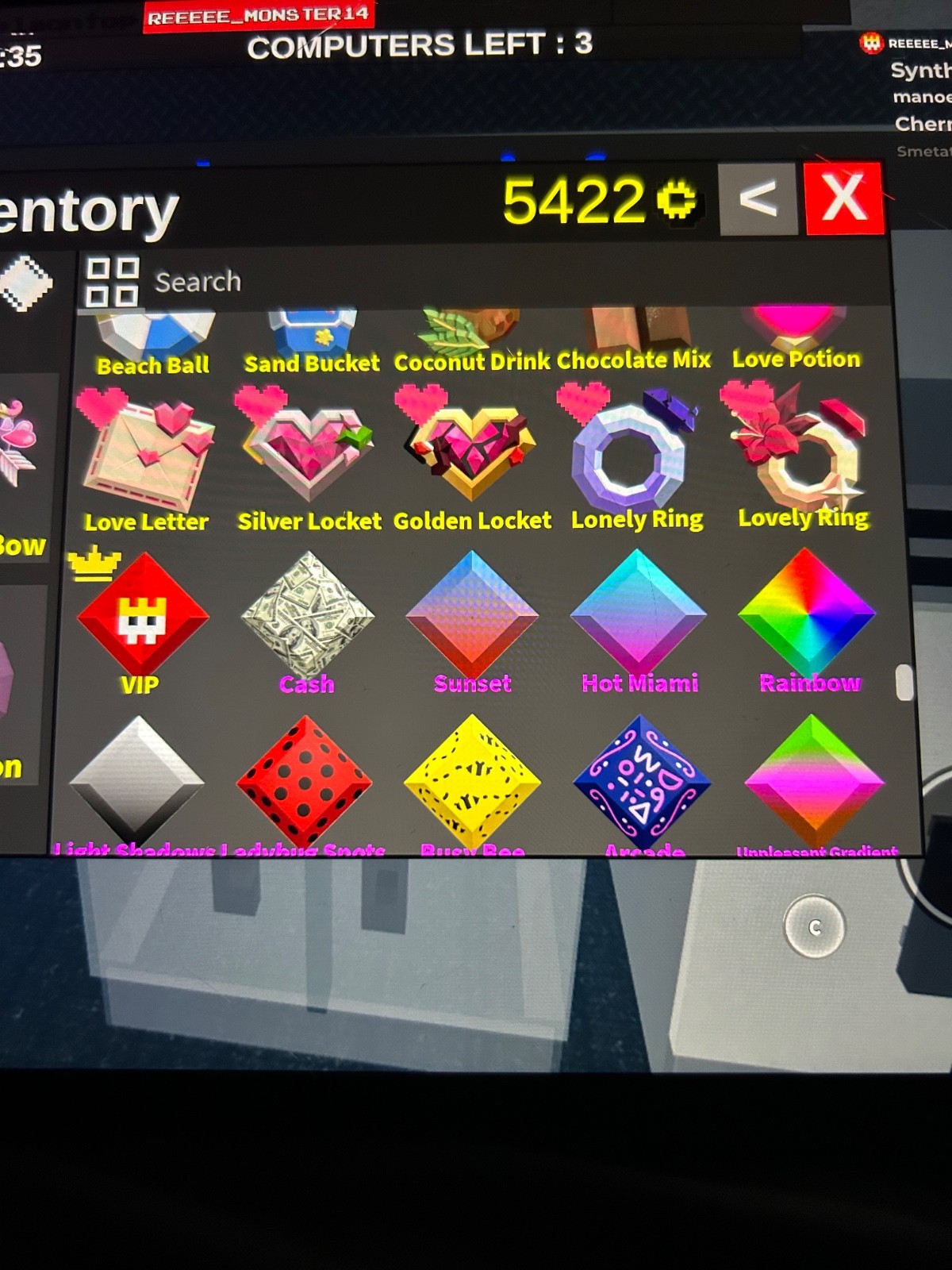 flee the facility ftf roblox sets