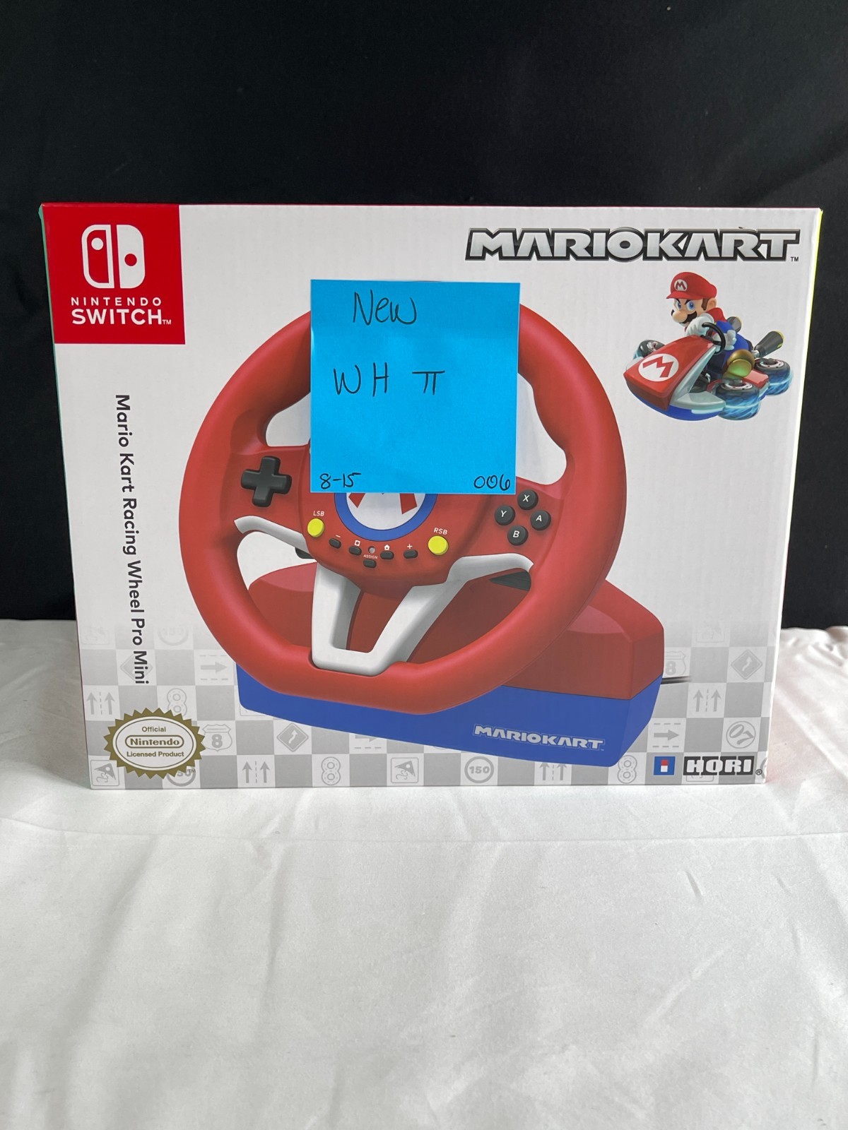 Hori NSW-204U Mario Kart Racing Wheel Pro Mini For Nintendo Switch