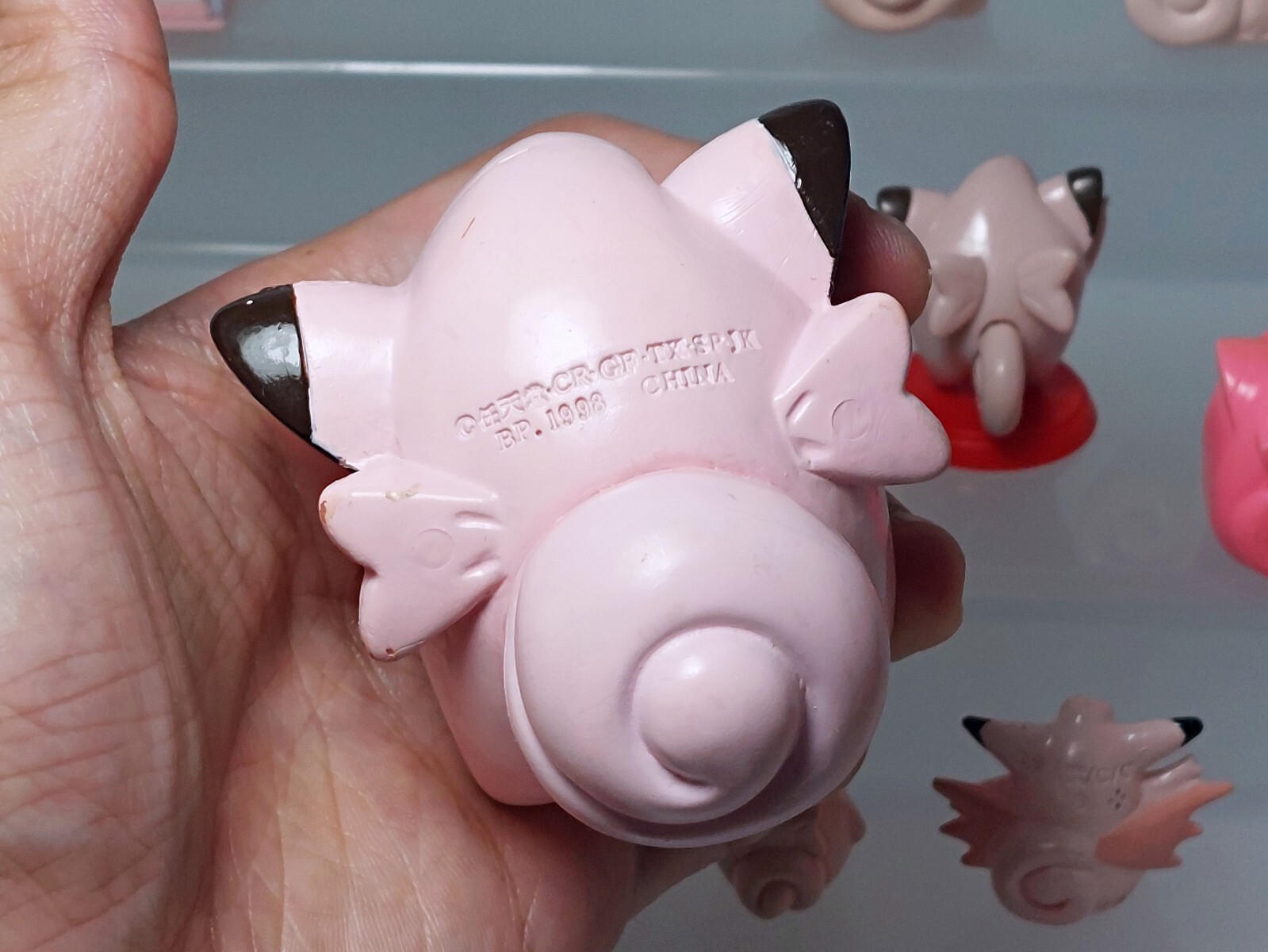 Clefable Clefairy Cleffa Pokemon Figure Set Tomy Bandai PC Banpresto 0.6-2.4in