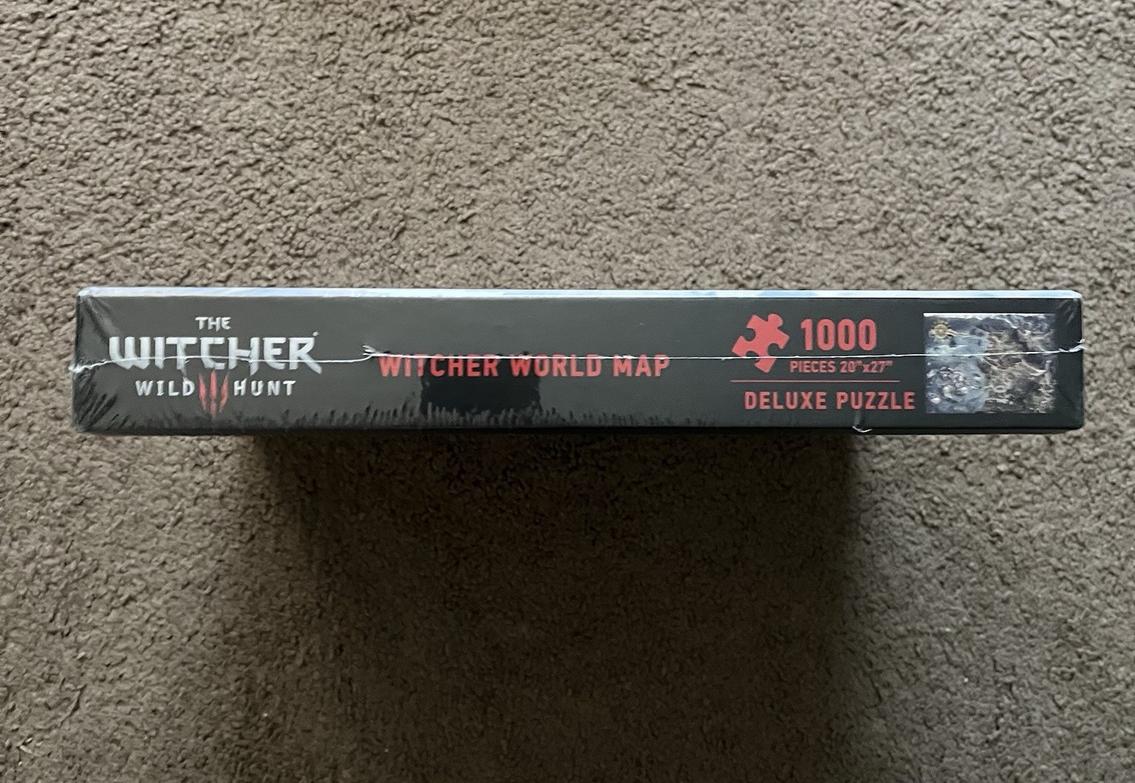 DARK HORSE JUL180514 The Witcher 3: Wild Hunt World Map Deluxe Puzzle – 1000…