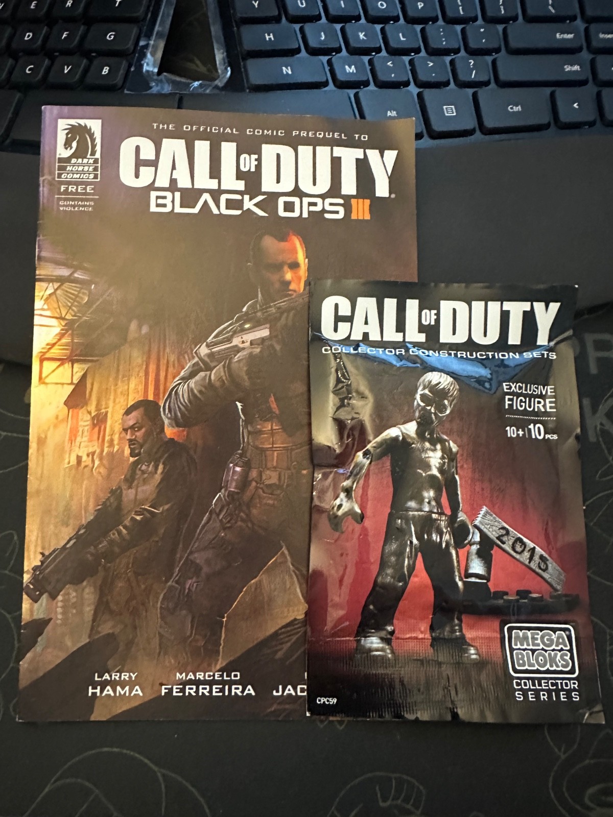 New Call of Duty Mega Bloks SDCC Comic Con Exclusive Figure & comic book 2015