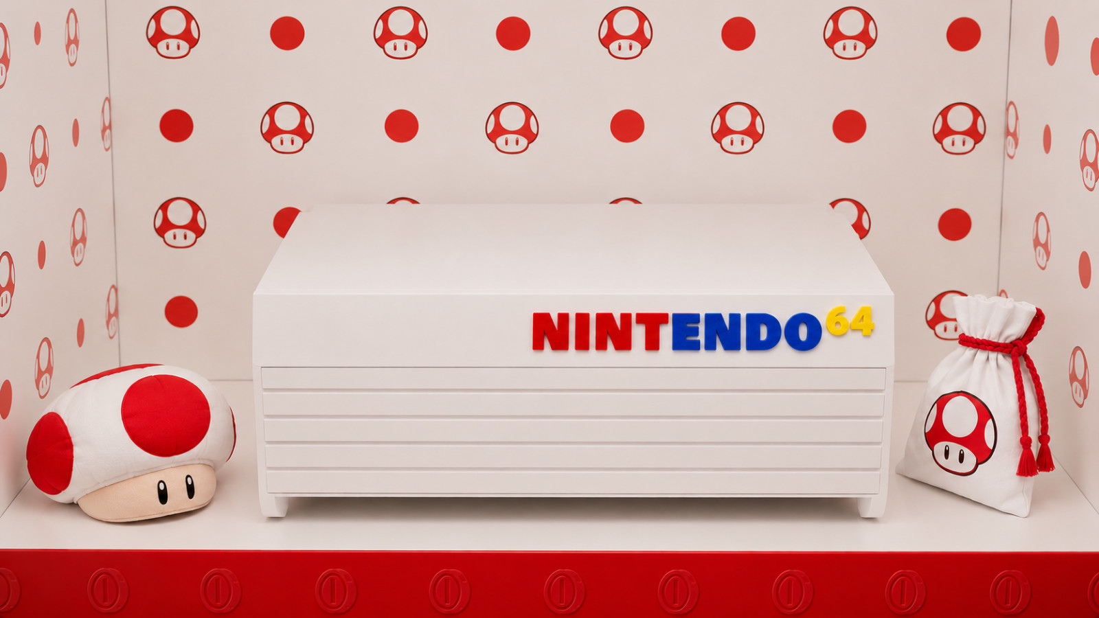 Nintendo 64 Cartridge Storage – Holds 18 N64 Games