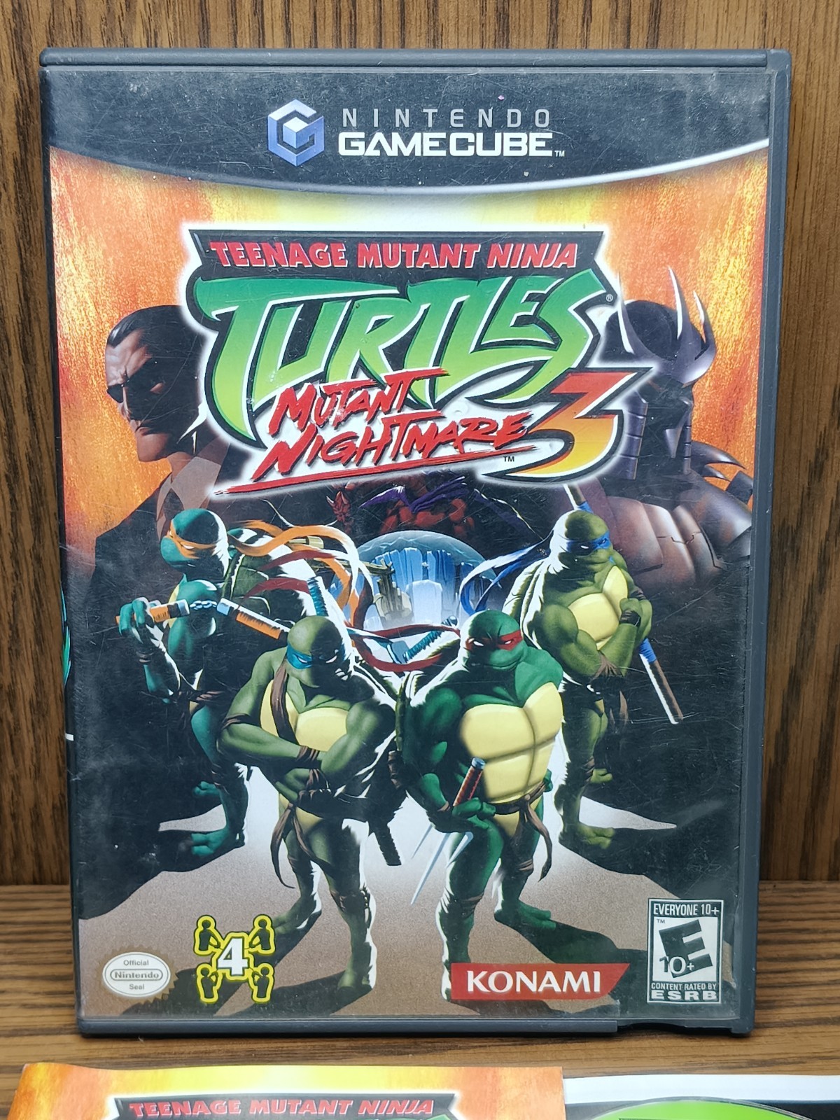 Teenage Mutant Ninja Turtles 2 & 3 BattleNexus Mutant Nightmare GameCube Bundle