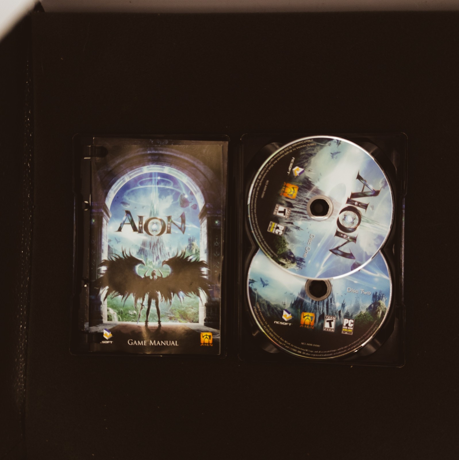 Aion: Tower of Eternity Steelbook Edition (NCsoft, 2009) PC Video Game COMPLETE