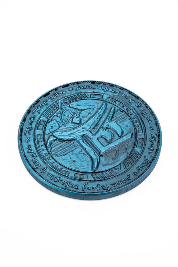 Doom Eternal Hell Priest Challenge Large Coin 4.5″ Inches Across – Bethesda
