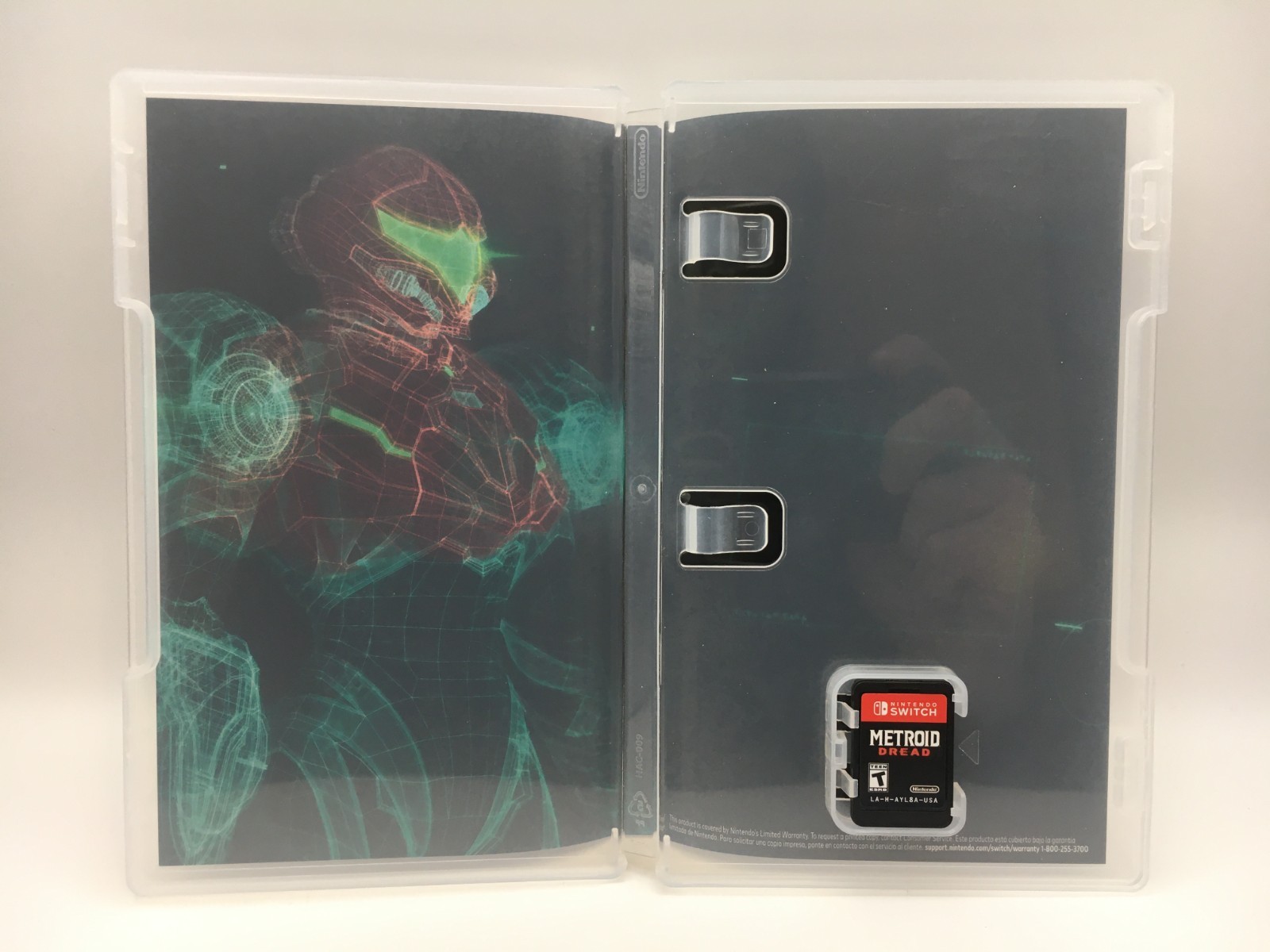 Nintendo Switch 2021 – Metroid Dread w/ Box (Works)