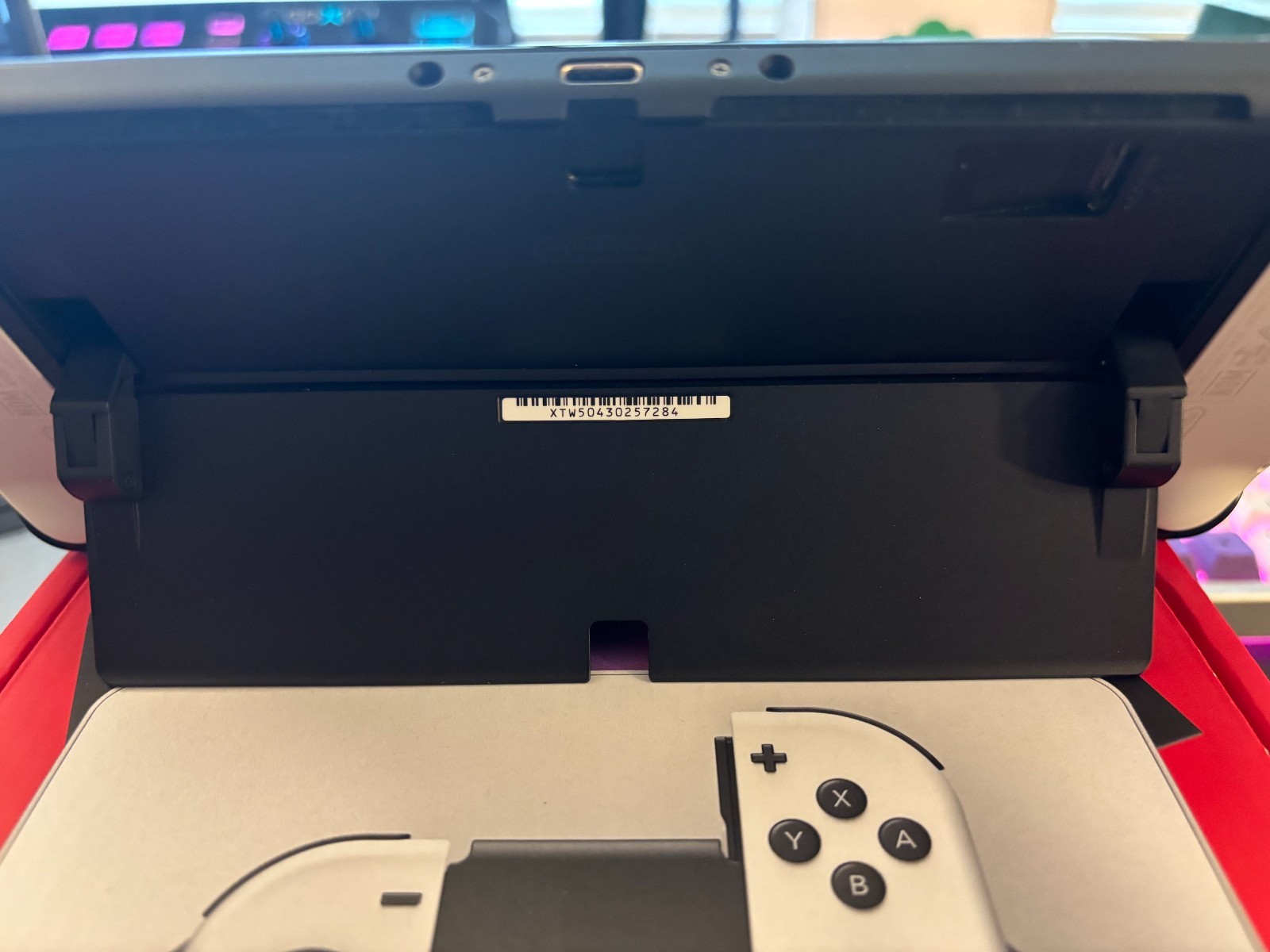 Nintendo Switch OLED Model Console w/ Tomtoc Hard Case – 64GB – White