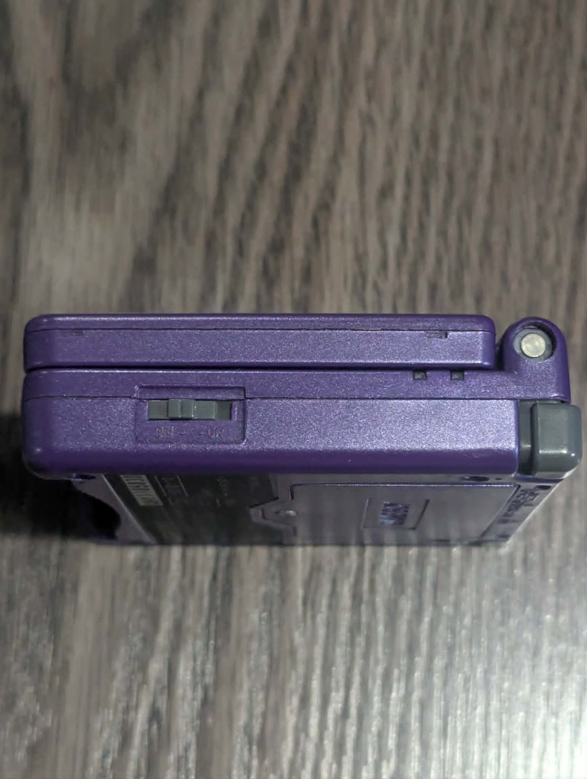 Nintendo Game Boy Advance GBA SP Midnight Purple System AGS 001