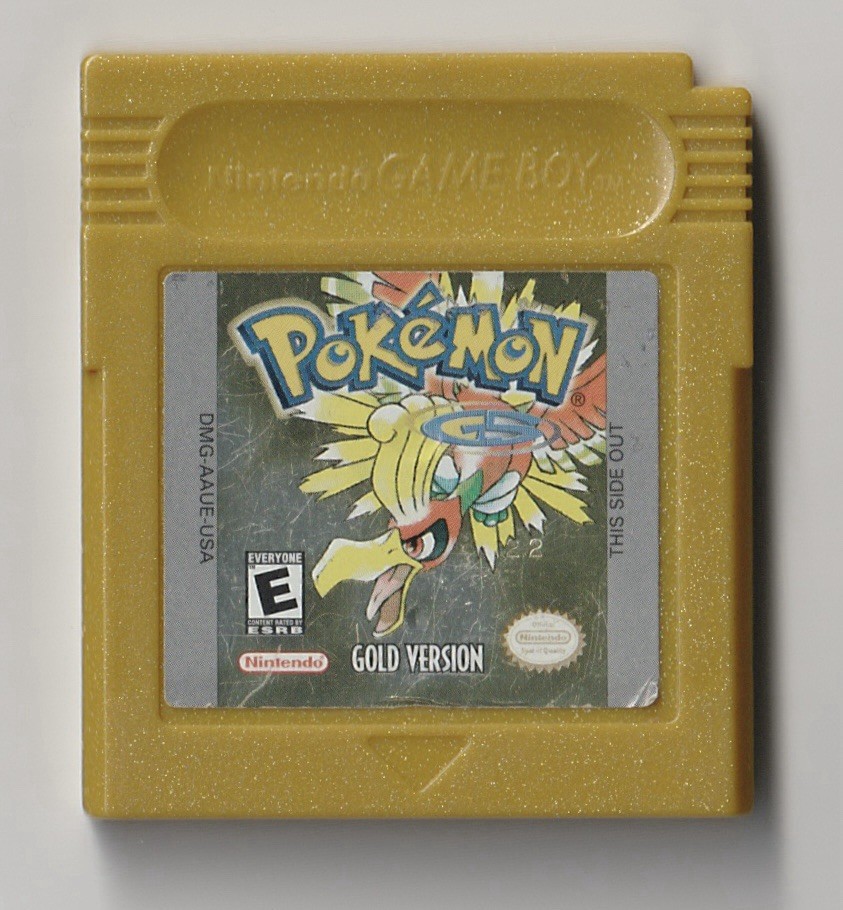 Pokemon Red, Blue, Gold Version – Gameboy Authentic, New Battery, Cartridge Only