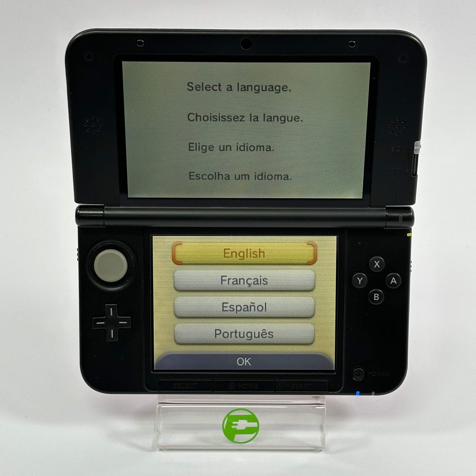 Nintendo 3DS XL Handheld Game Console SPR-003 Red/Black