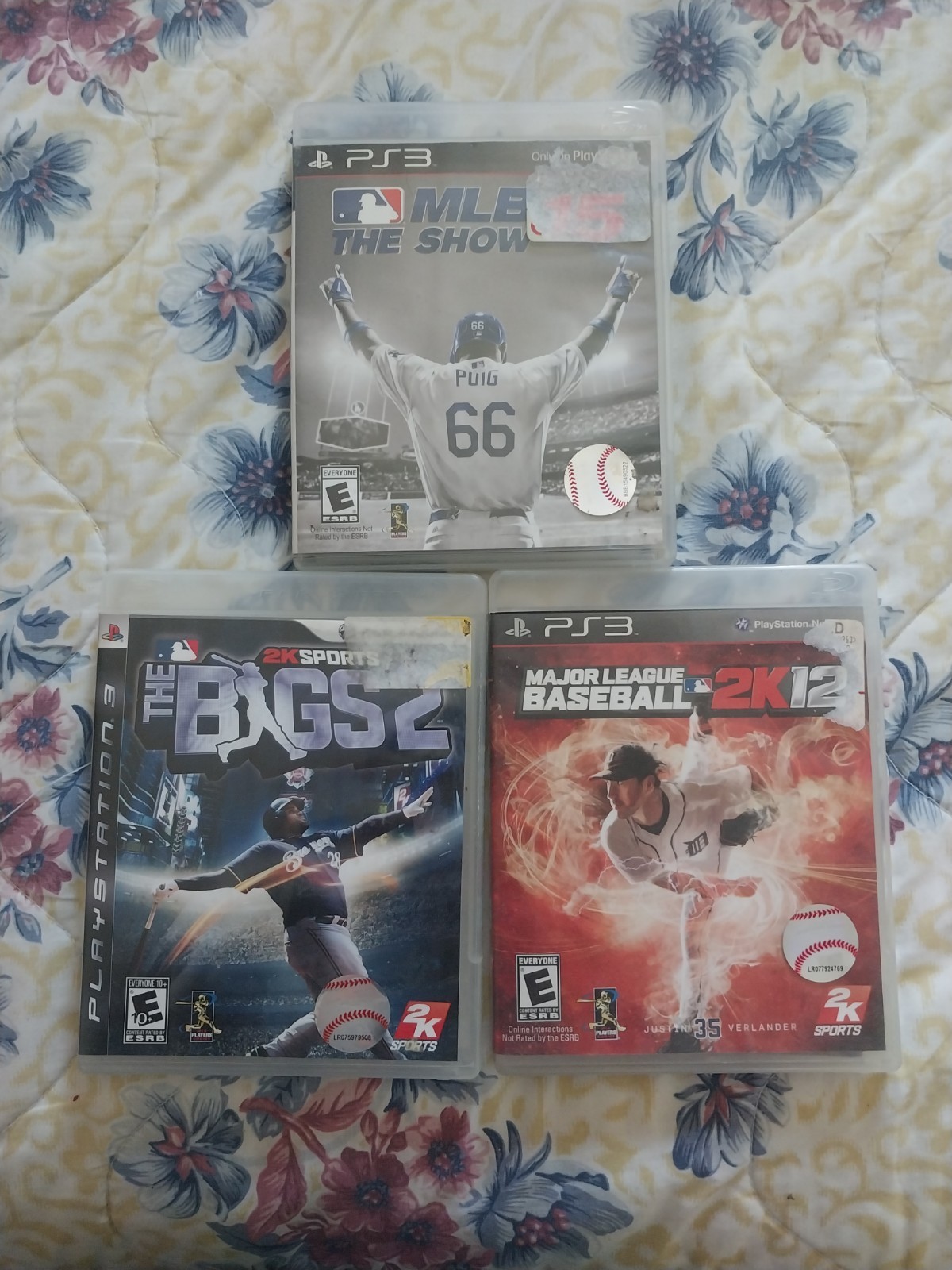 MLB PS3 Games – The Bigs 2 MLB 2K12 MLB The Show 15