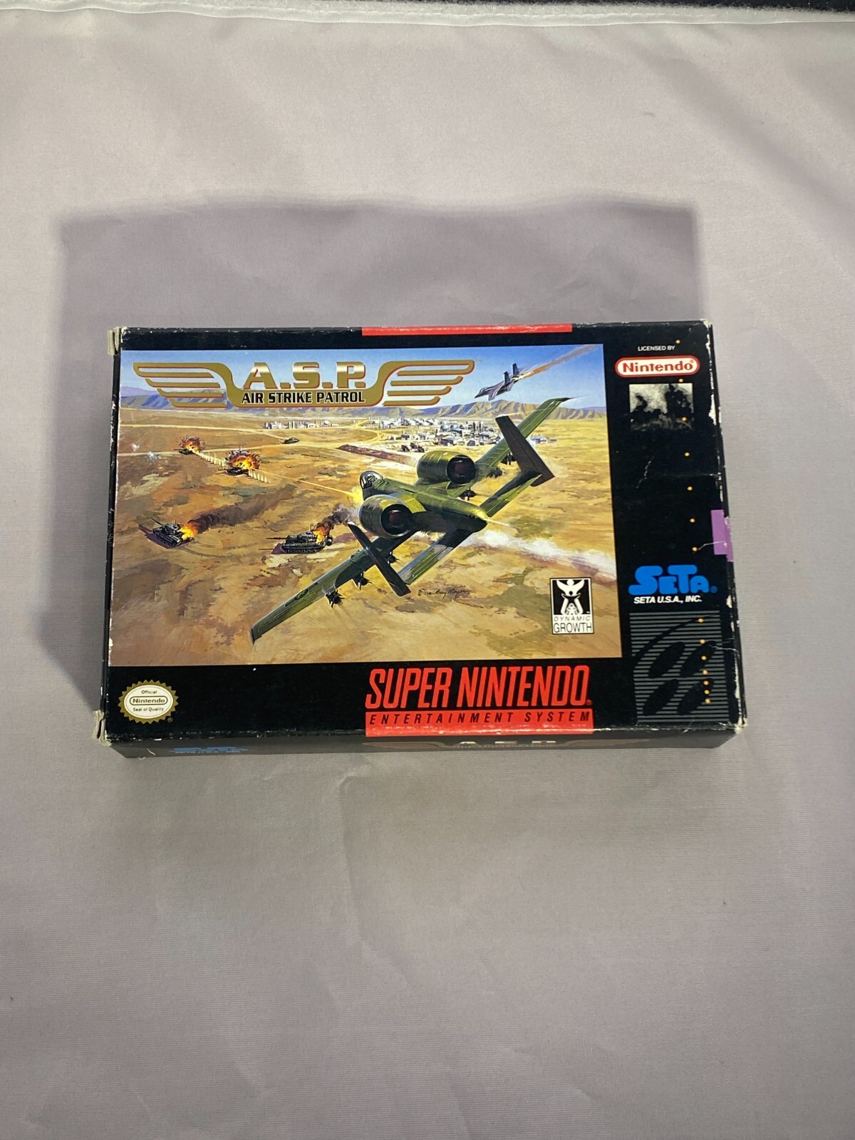 A.S.P. Air Strike Patrol Super Nintendo