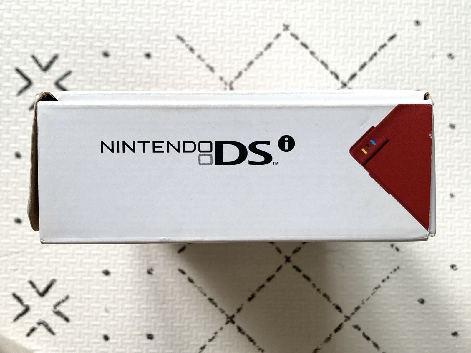 CIB Nintendo DSi Launch Edition Matte Red Handheld System W/ ALL Wrapping!