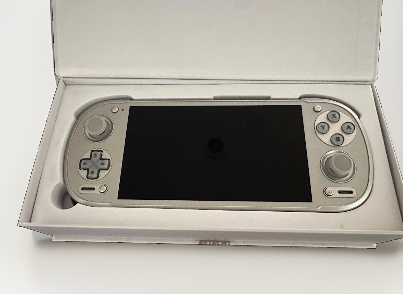 Retroid Pocket 6 12GB 128GB Silver Stick Top OLED Handheld Gaming Console
