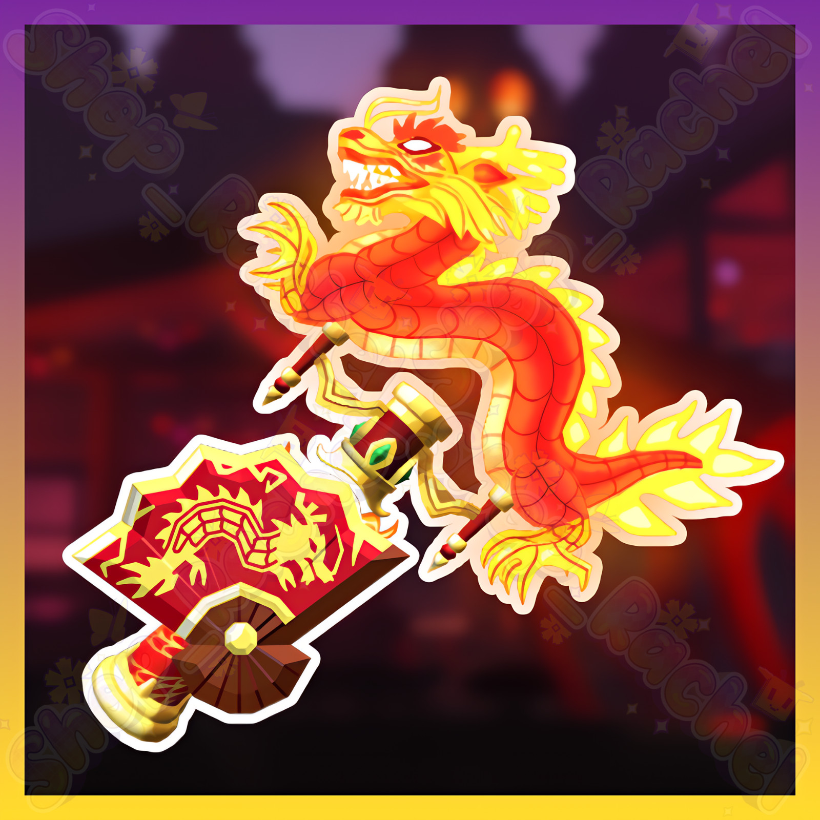 🐉 Dragon Puppet Set – Flee the Facility (FTF) 🐉