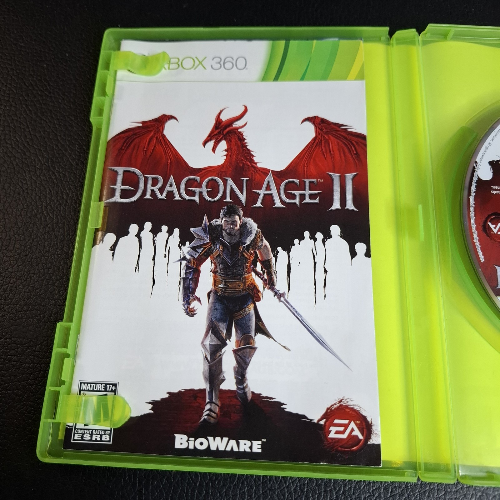 Dragon Age 2 Xbox 360 Microsoft Complete Tested Works