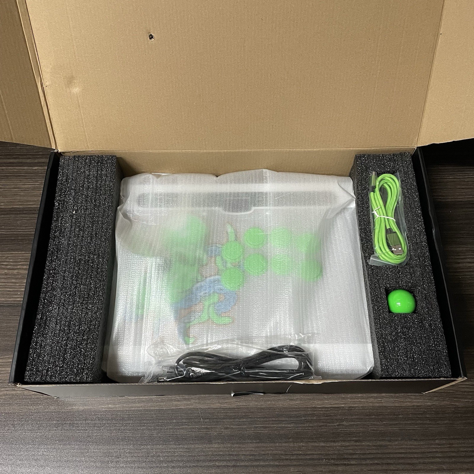 Octopus Arcade Fight Stick by TR White + Cables + Original Packaging