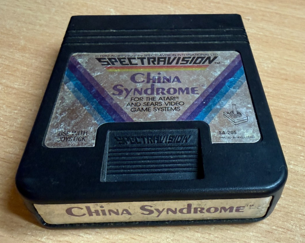 ATARI 2600 – CHINA SYNDROME – SPECTRAVISION ** FREE POST AUS **