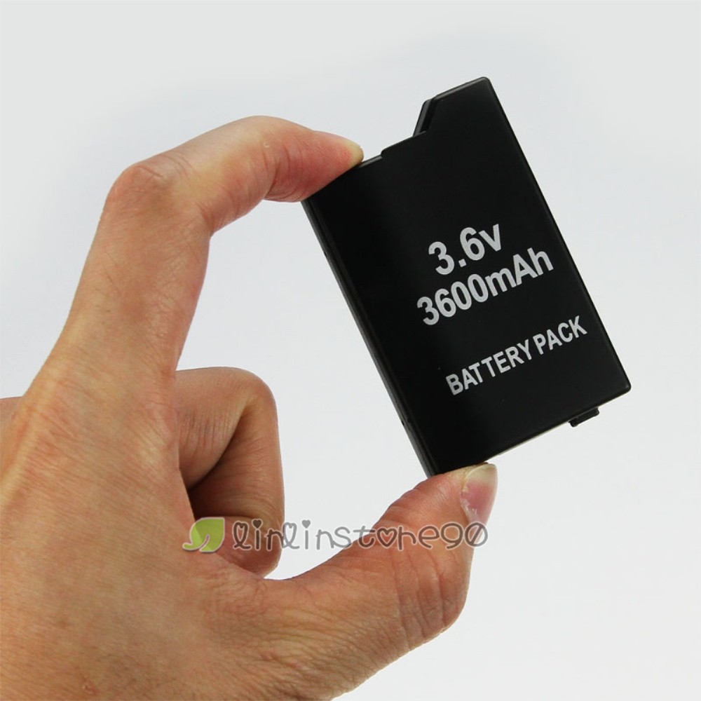 1~2Pcs 3600mAh Rechargeable Battery for Game PSP Slim 2000/2001/3000/3001/3003