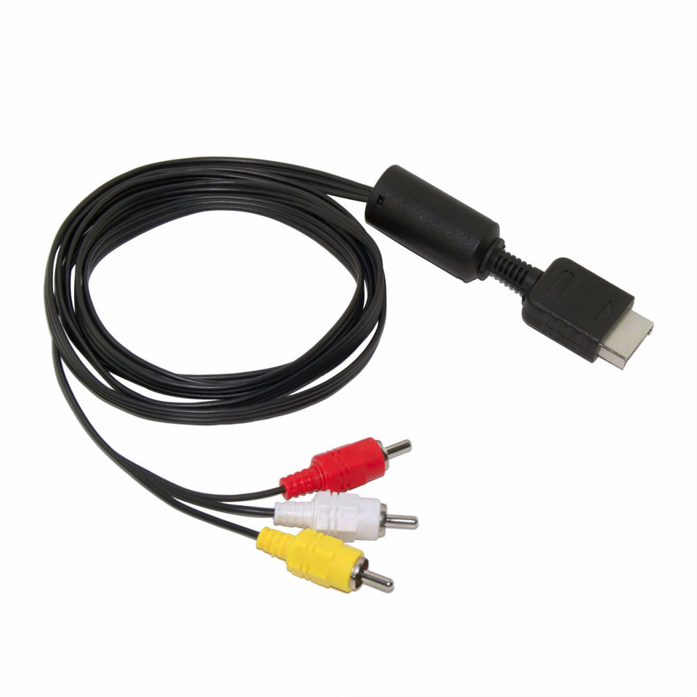 USA SELLER New PS1 Playstation 1 PSX PS One RCA Composite AV Cable TV Cord