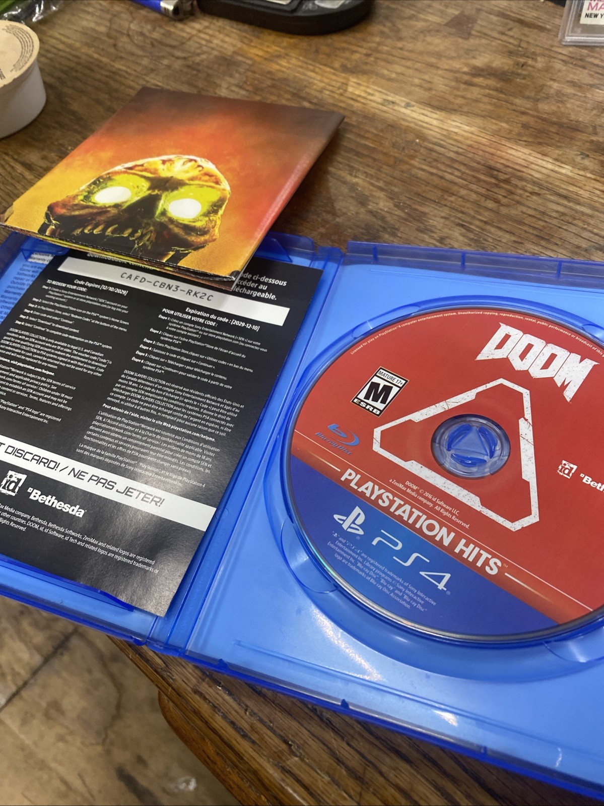 Doom Slayers Collection-Sony PlayStation 4 – FEATURING 4 INTENSE DOOM GAMES
