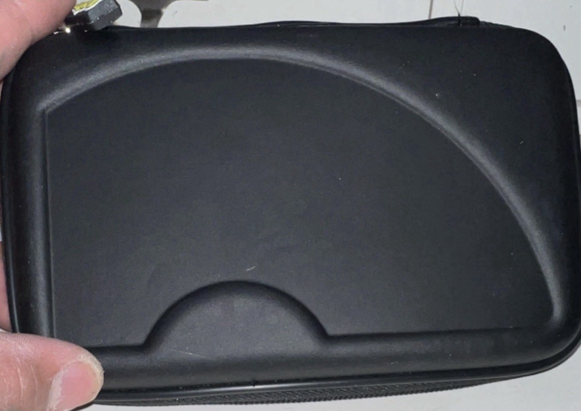 Pokémon Ultra Moon Hard Shell Padded Carrying Case Black for Nintendo 3DS