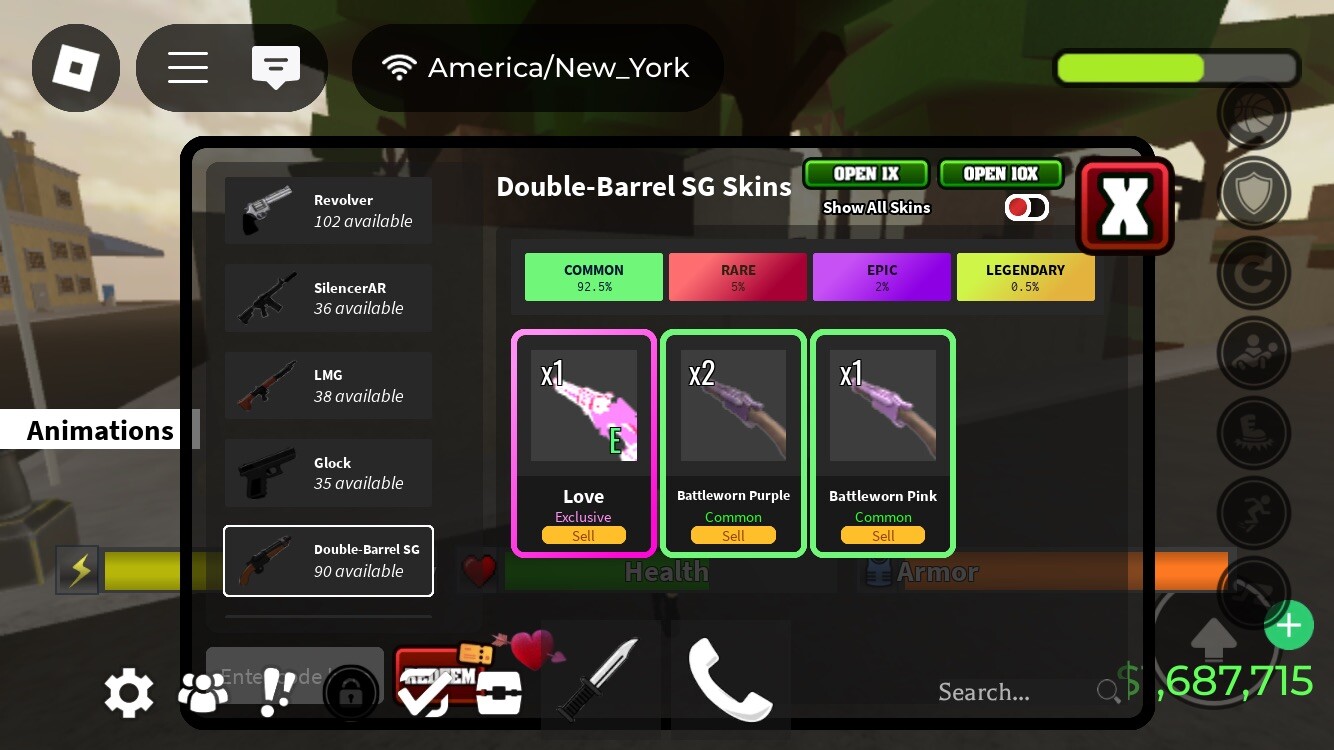 🎃 ROBLOX: ALL MY DA HOOD SKINS (Knives, Revolvers, DB, Tacticals) 🔫 CHEAPEST