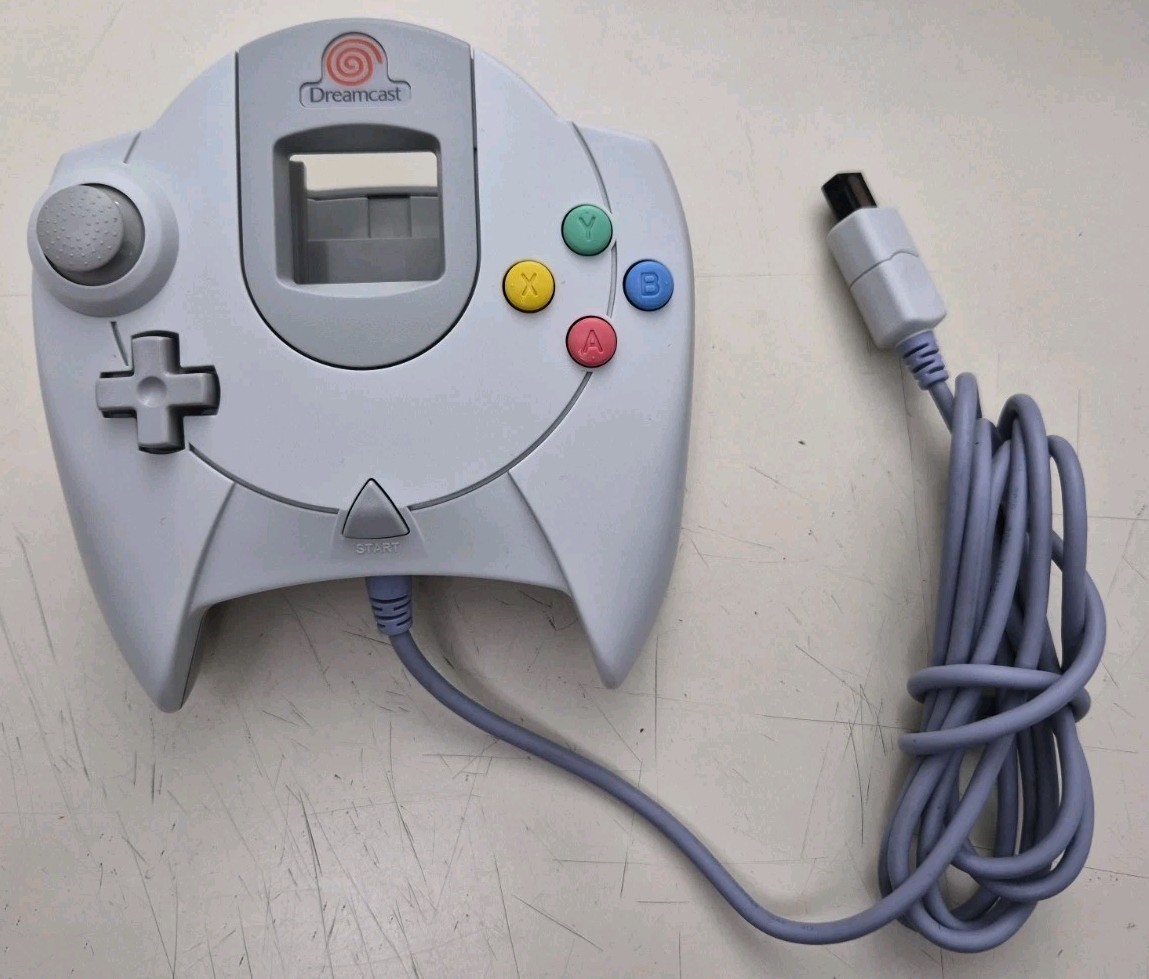Sega Dreamcast – VA1 – OEM Box – OEM Controller – Cables – VMU – FULLY TESTED