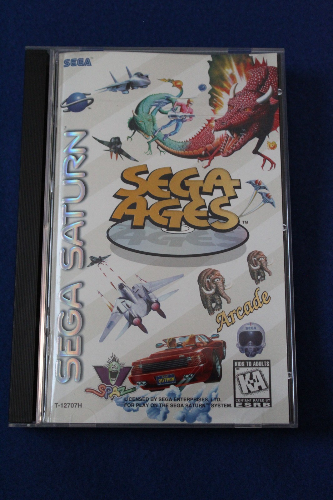 Sega Ages (Sega Saturn, 1997) CIB Complete w/ Manual + Reg Card Tested Excellent