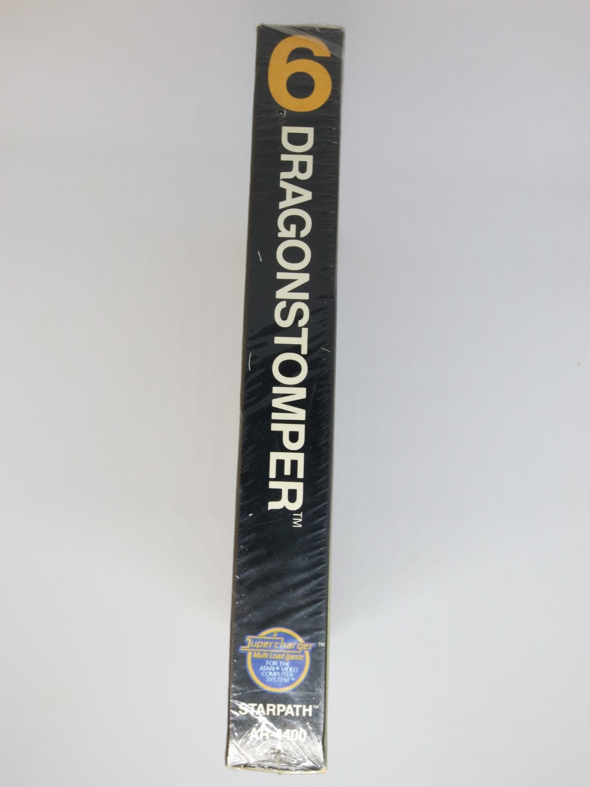 ATARI Dragonstomper (Supercharger Game) Box & Manual & Cassette Tape Sealed