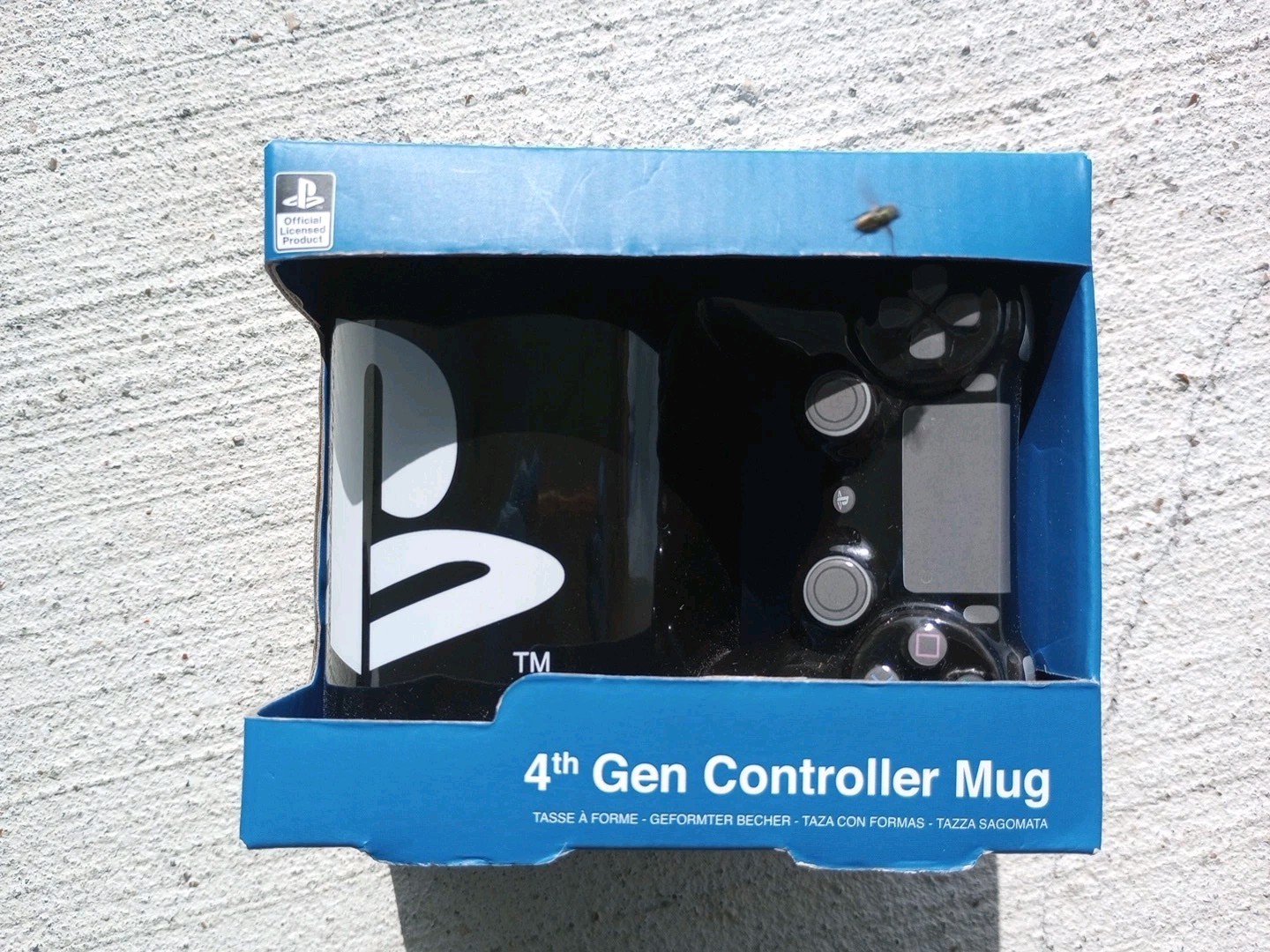 Playstation 4th Gen Controller Mug Black Paladone PS4 NEW