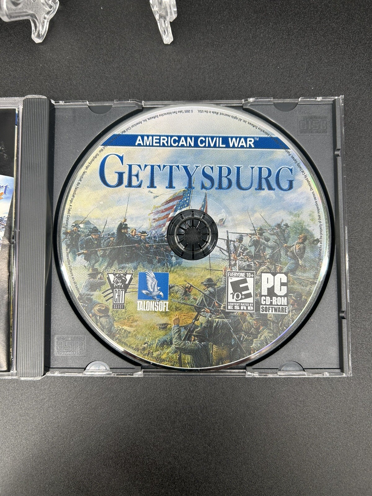 American Civil War: Gettysburg PC CD-Rom 2005 Windows Talonsoft Strategy Game