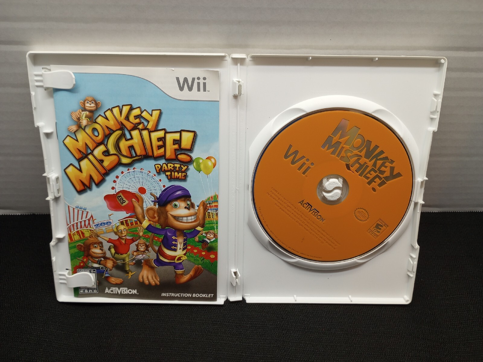 Monkey Mischief Party Time (Nintendo Wii, 2008) Complete